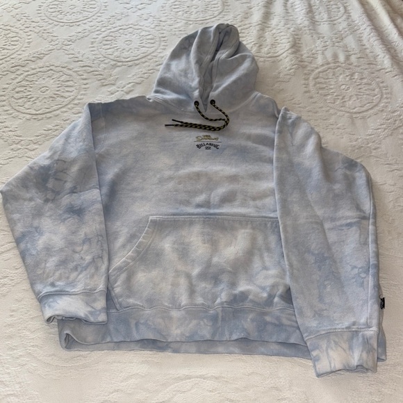 Gently loved Unisex Light Blue The Simpsons Hoodie by Billabong - Picture 1 of 11
